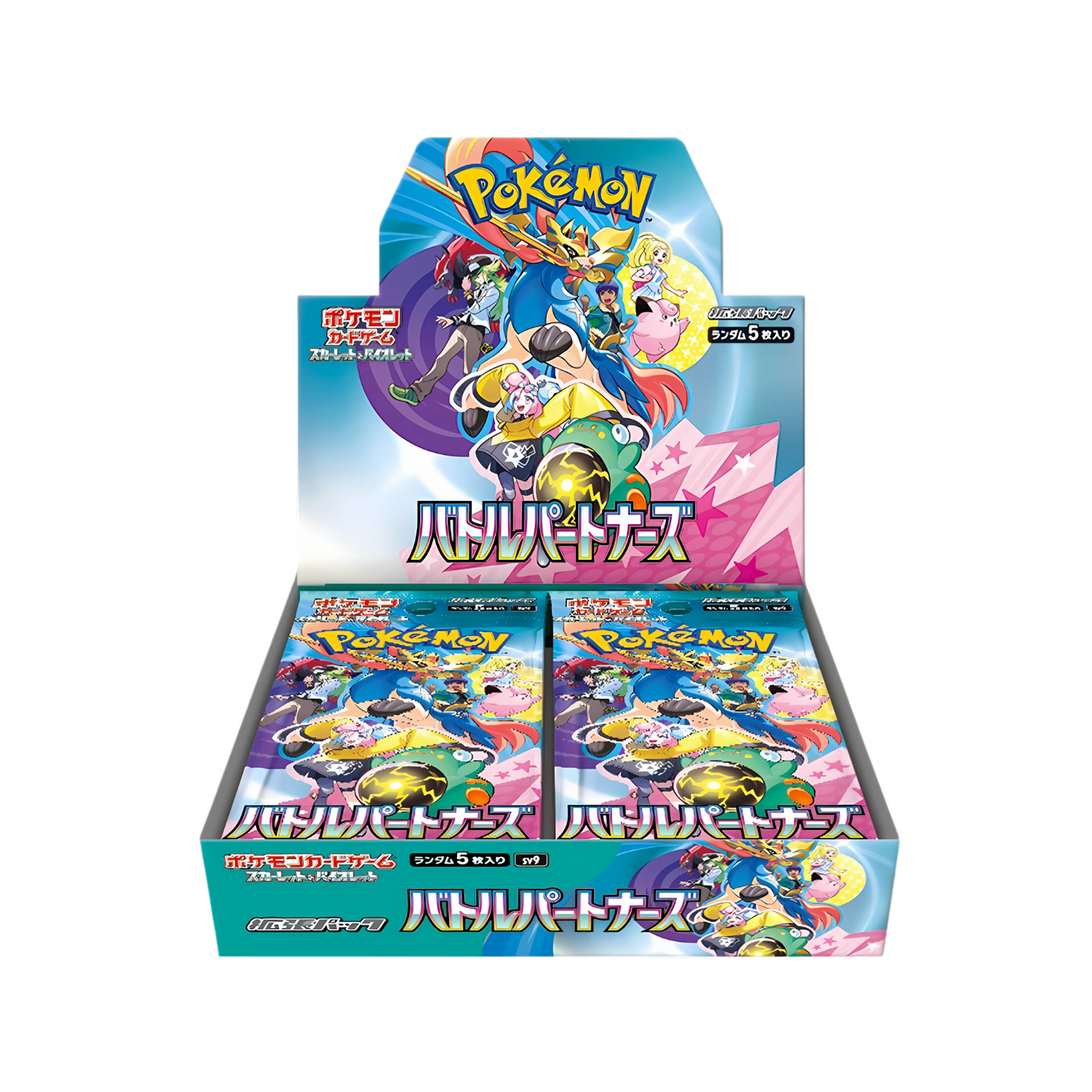 POKÉMON BATTLE PARTNERS BOOSTER DISPLAY BOX SV9 SEALED JAPANESE